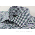 Men's Autumn Pure Cotton Small Checkered Shirt